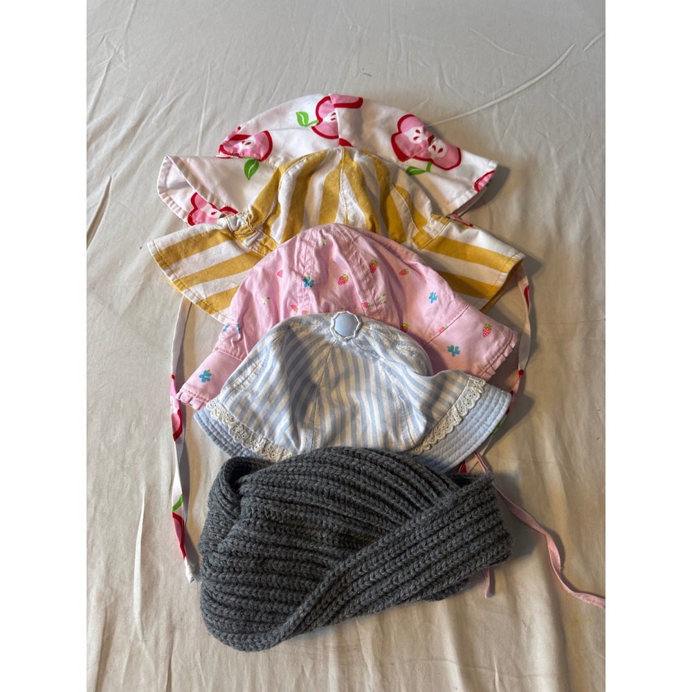 H&M Benbani Sun Hat Headband‎ Lot Kids 1-2Y Multicolor Excellent Bundle 5pc